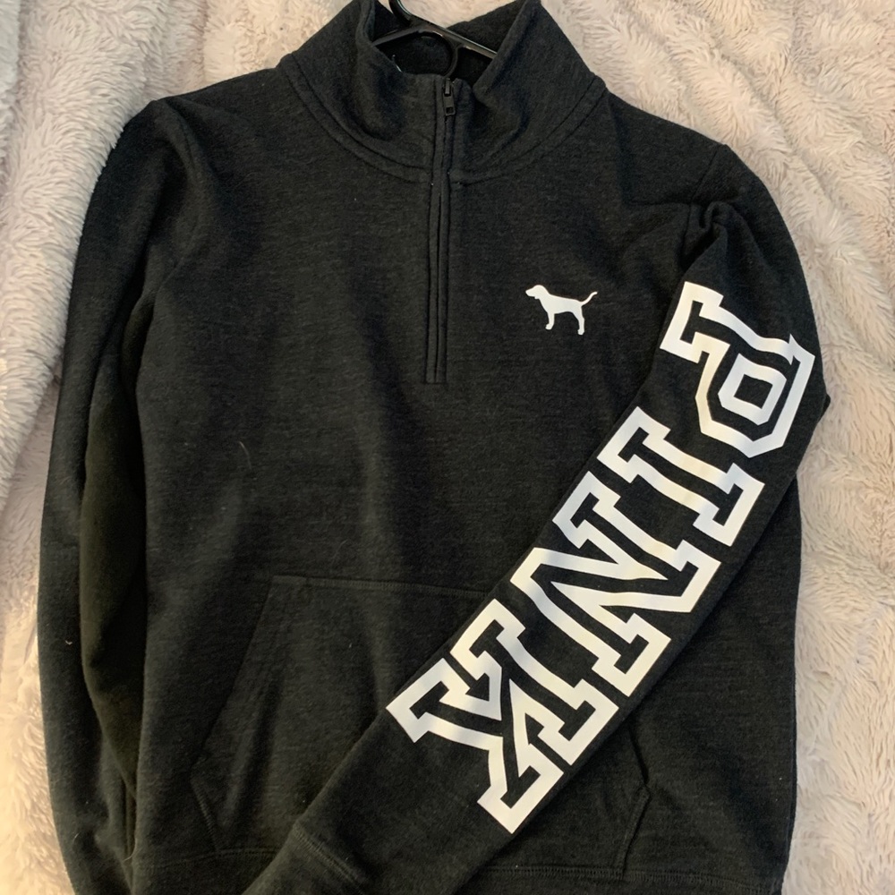 PINK Quarter Zip Sweatshirt